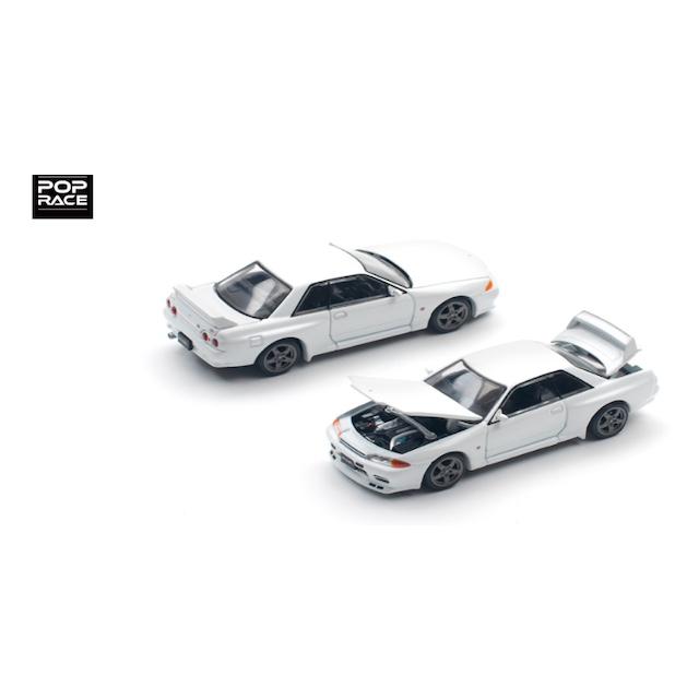 日産 スカイライン GT-R R32 - CRYSTAL WHITE POP RACE : toy's world