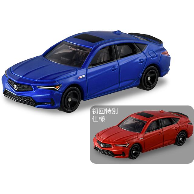 トミカ NO.75 アキュラ インテグラ 通常品 ＆ 初回特別仕様 2台セット