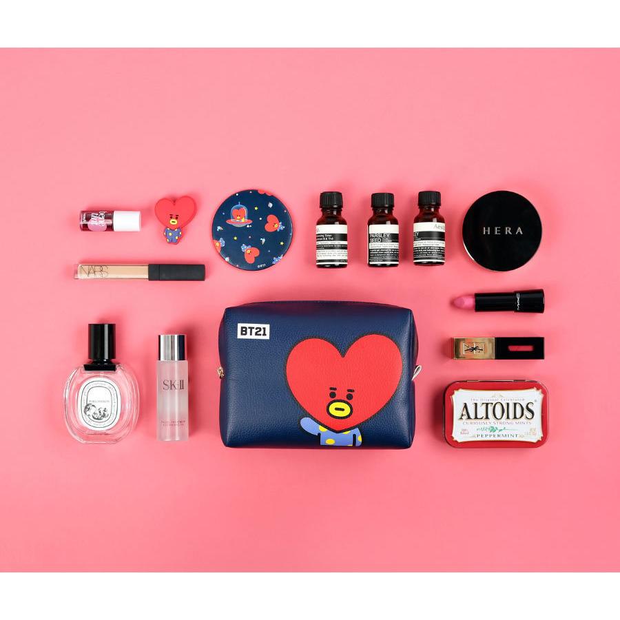 BT21 BT21 PU SQUARE POUCH LARGE【送料無料】 BTS公式 韓国 K-POP