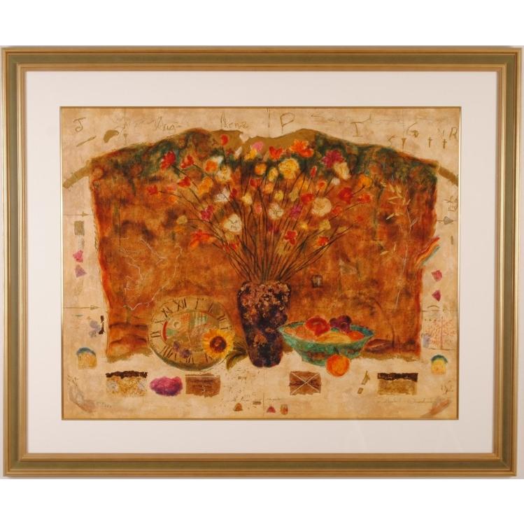 ロイ・フェアチャイルド 絵画 花 果物 静物画 シルクスクリーン 版画