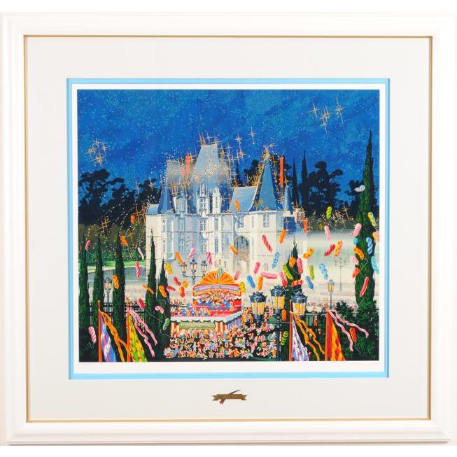 ヒロ・ヤマガタ スターライトコンサート 絵画 シルクスクリーン 版画