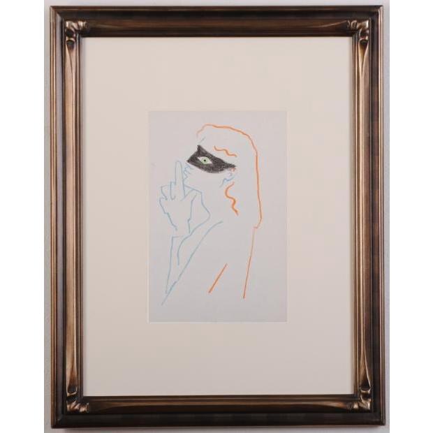 ジャン・コクトー 絵画 オリジナルリトグラフ 版画 ノーサイン 絵
