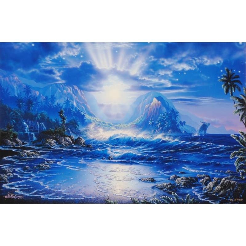 クリスチャン・リース・ラッセン セレニティ 海 絵画 風景画 ハワイ