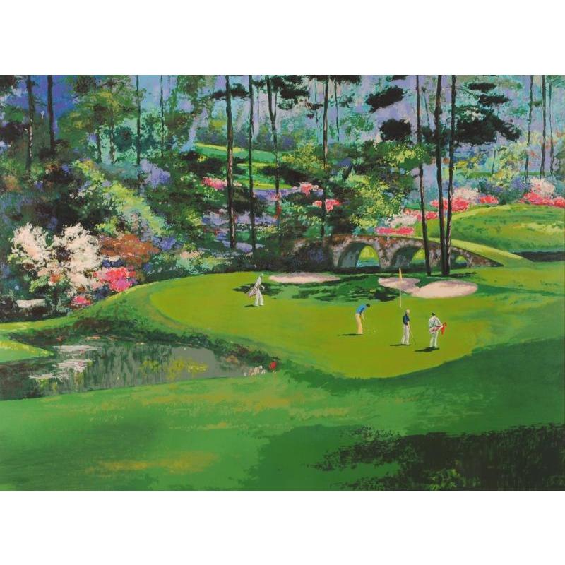 マーク・キング オーガスタ・11番ホール ゴルフ 絵画 マスターズ