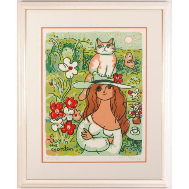 マイケル・ルー 絵画 ポップアート 猫 絵 インテリア プレゼント