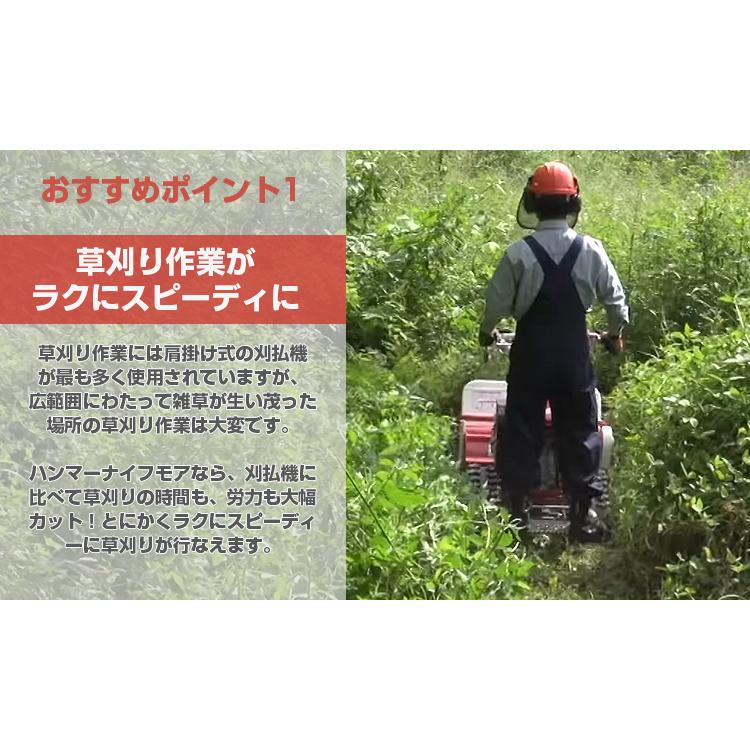 KIORITZ（共立） （ 在庫あり ） ハンマーナイフモア HR665 自走式草刈