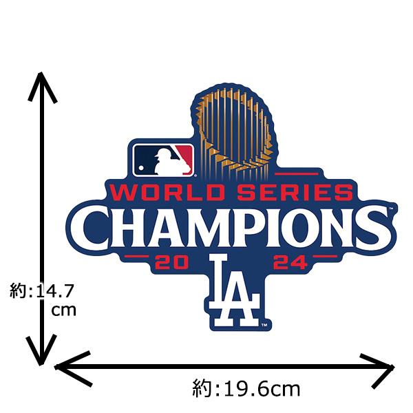 ドジャース ステッカー ワールドシリーズ チャンピオン 2024 MLB