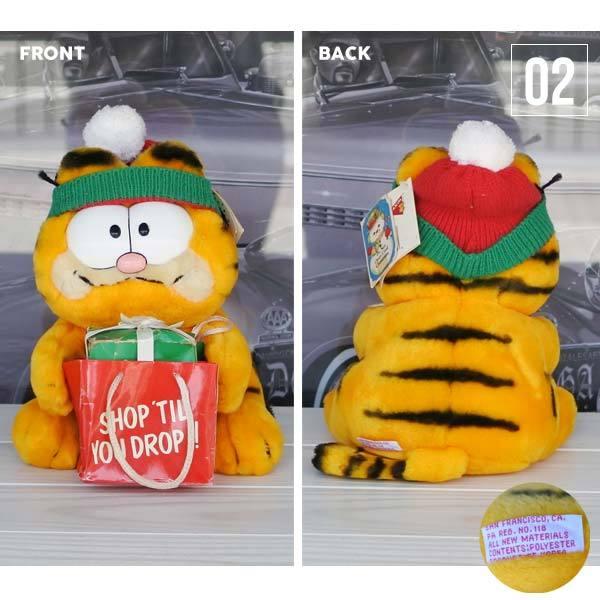 USED品 ガーフィールド ぬいぐるみ M 3種類 ヴィンテージ品 GARFIELD