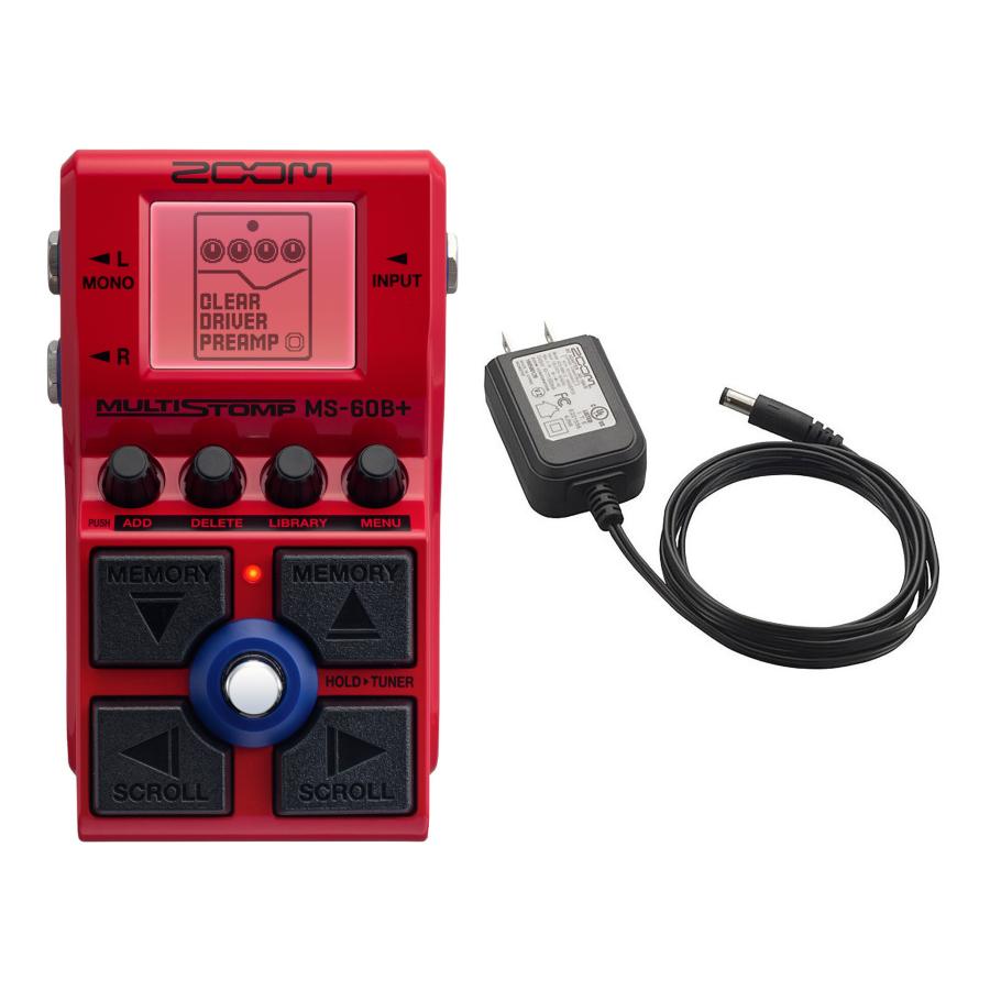 ズーム（zoom） ZOOM MS-60B+(純正ACアダプター/AD-16付) ベース専用