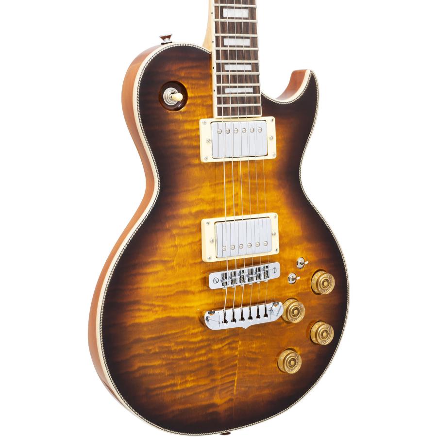 Aria Proll ProII PE-700 BS(Brown Sunburst) フレイムメイプルトップ
