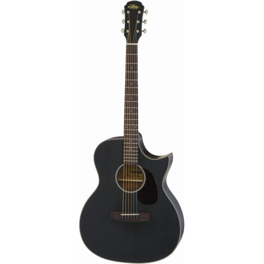 ARIA Aria-101CE/MTBK (Black) マット塗装 エレアコ / ソフトケース付