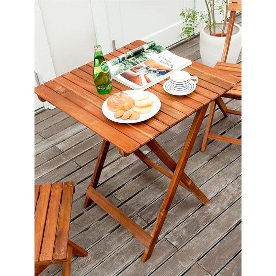 不二貿易（Fuji Boeki） ガーデンテーブルセット 折りたたみ おしゃれ