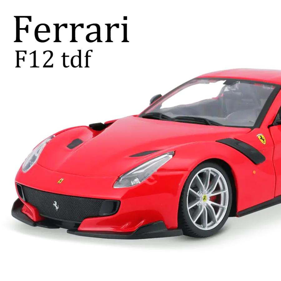 Ferrari（フェラーリ） ミニカー 1/24 F12 tdf レッド ブラーゴ