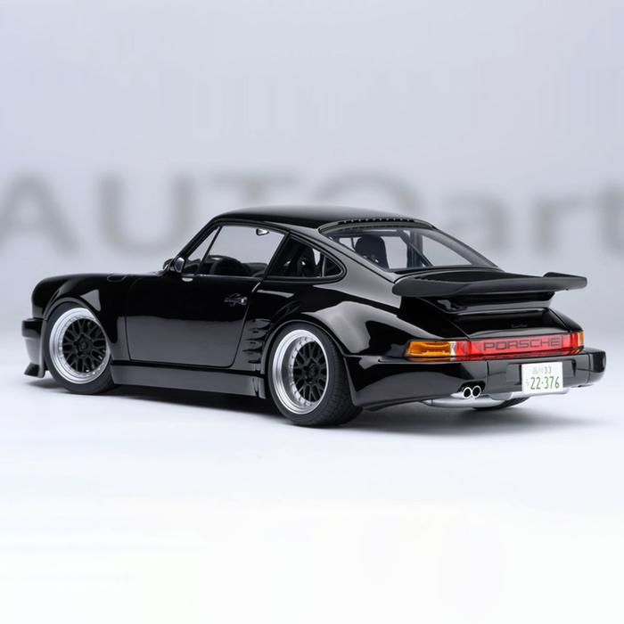 ポルシェ ミニカー 1/18 湾岸ミッドナイト ブラックバード 島達也