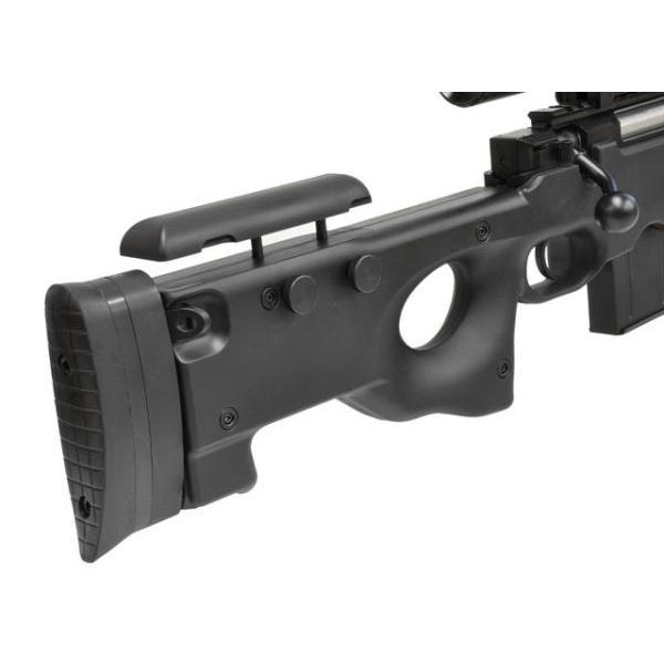 L96 AWS スナイパーライフル BK (スコープ バイポッド付) WELL製