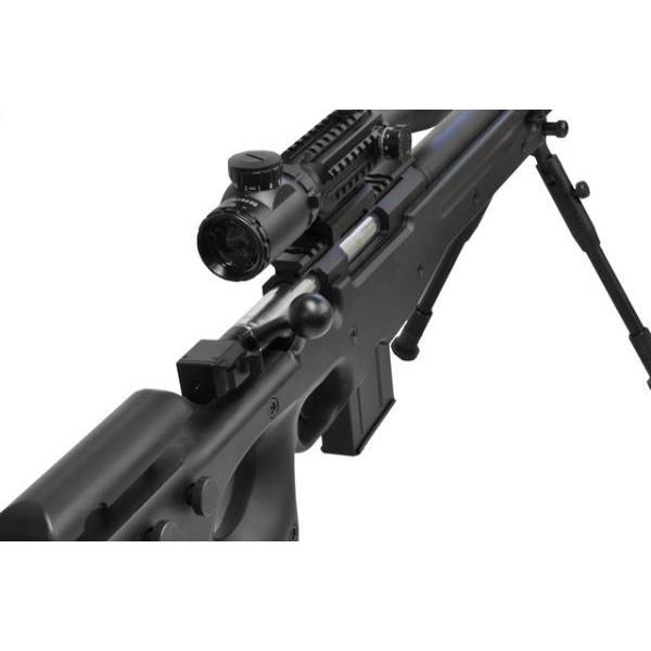 L96 AWS スナイパーライフル BK (スコープ バイポッド付) WELL製