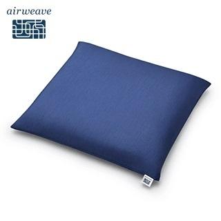 エアウィーヴ（airweave） 座布団 大:銘仙判 ネイビー ワインレッド
