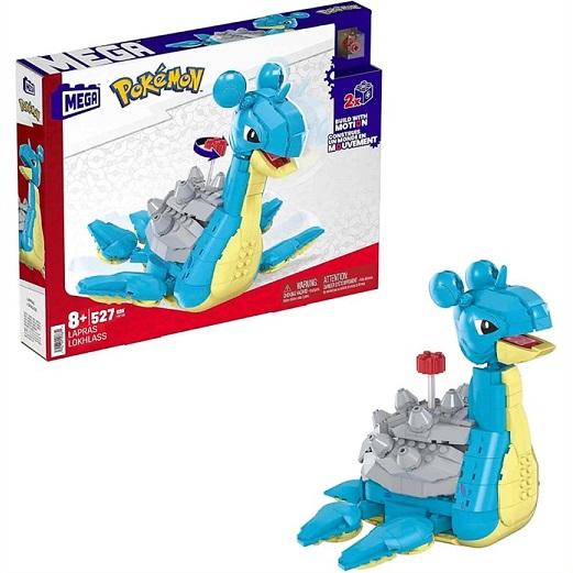 Mega メガ】 Pokemon Lapras ポケモン ラプラス 527P 組み立て