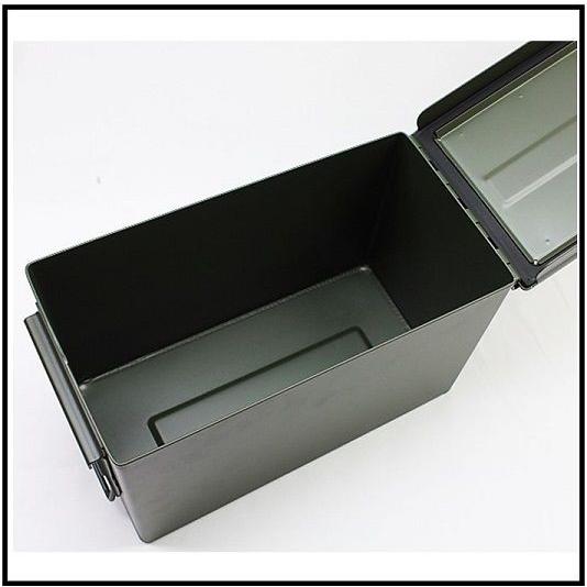 HERITAGE) アンモボックス 大小2個セットメタル ストレージボックス 2