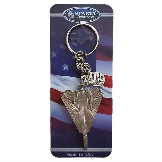 sparta pewter】 トップガン F-14 キーホルダー アメリカ製/トム