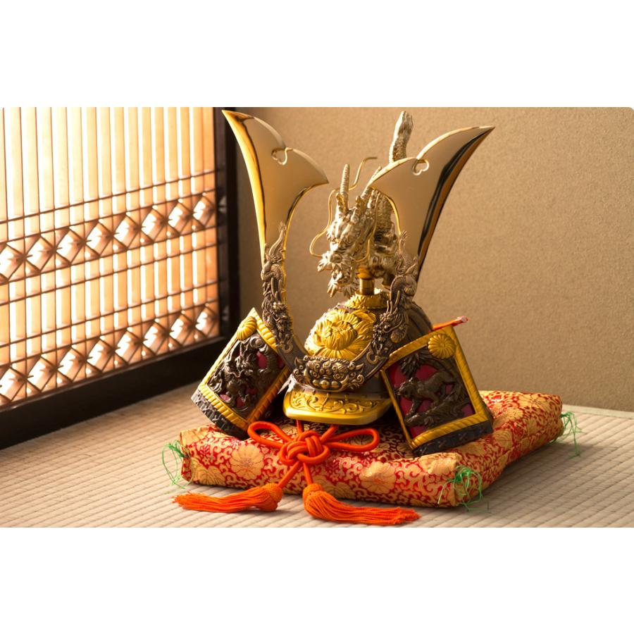 リュウコドウ 五月人形 高級 兜飾り おしゃれ 端午の節句 コンパクト