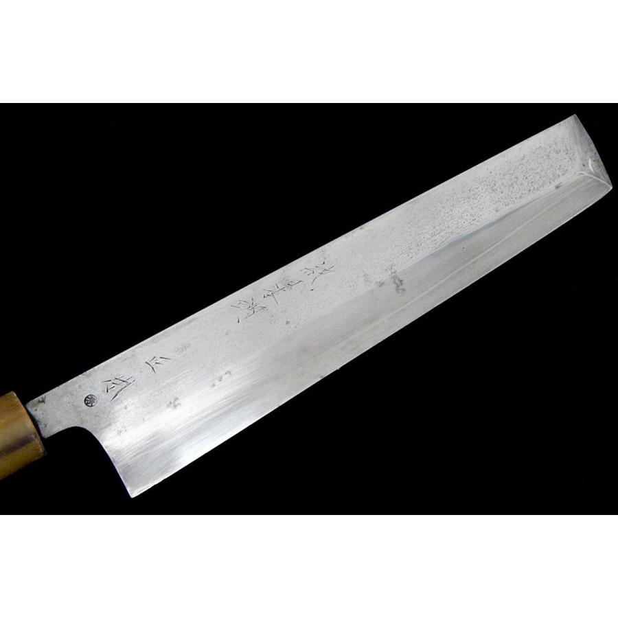 並品｜正本 薄刃包丁 八寸 純日本鋼 朴柄 KN02-A9444-2L1D : アキバ