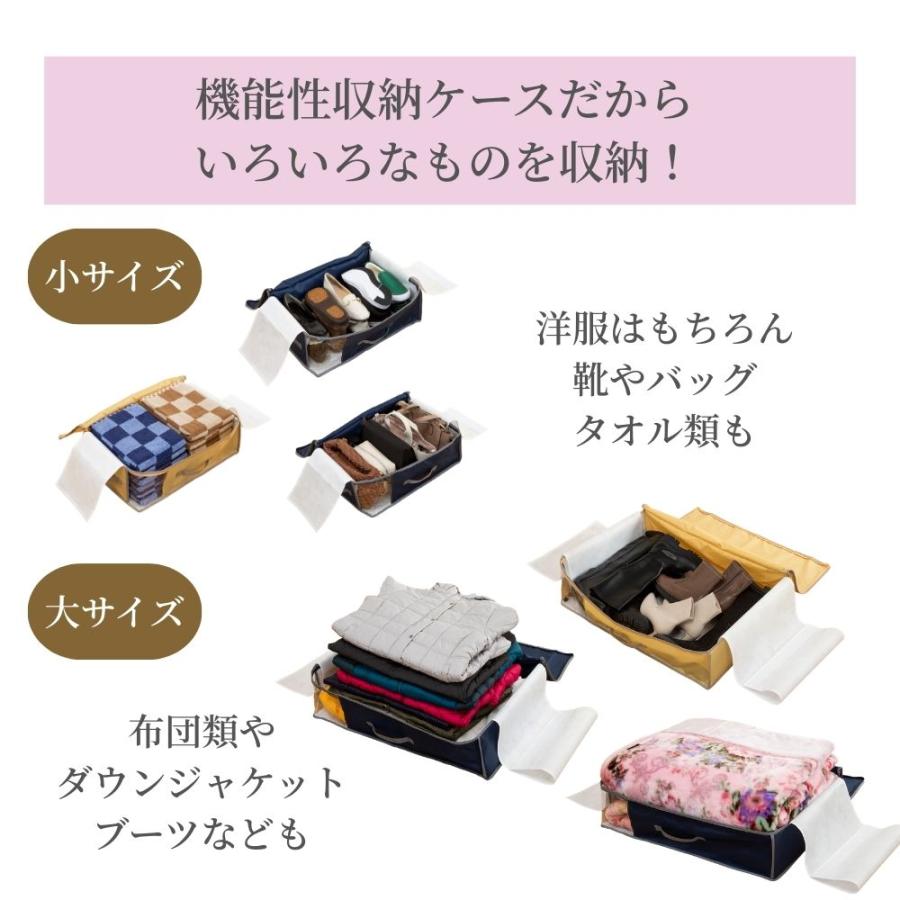 TEIJIN カラッと収納ケース プレミアム（大サイズ2個＋小サイズ1個