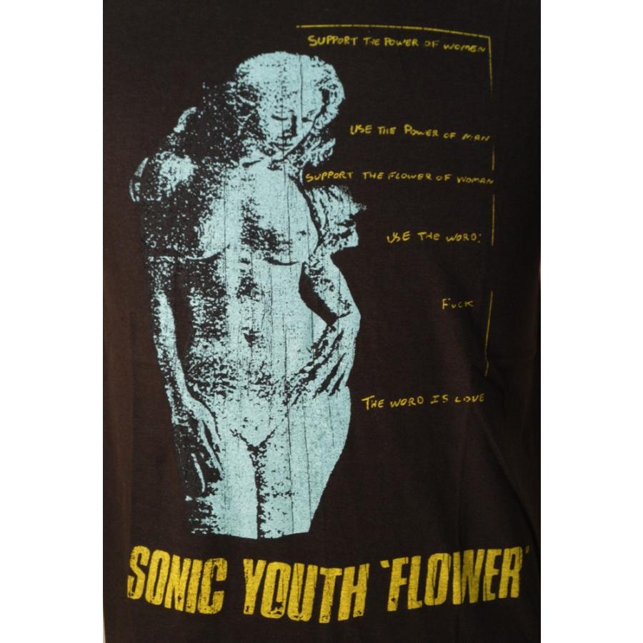 土日も発送】 Tシャツ ソニック・ユース SONIC YOUTH フラワー FLOWER