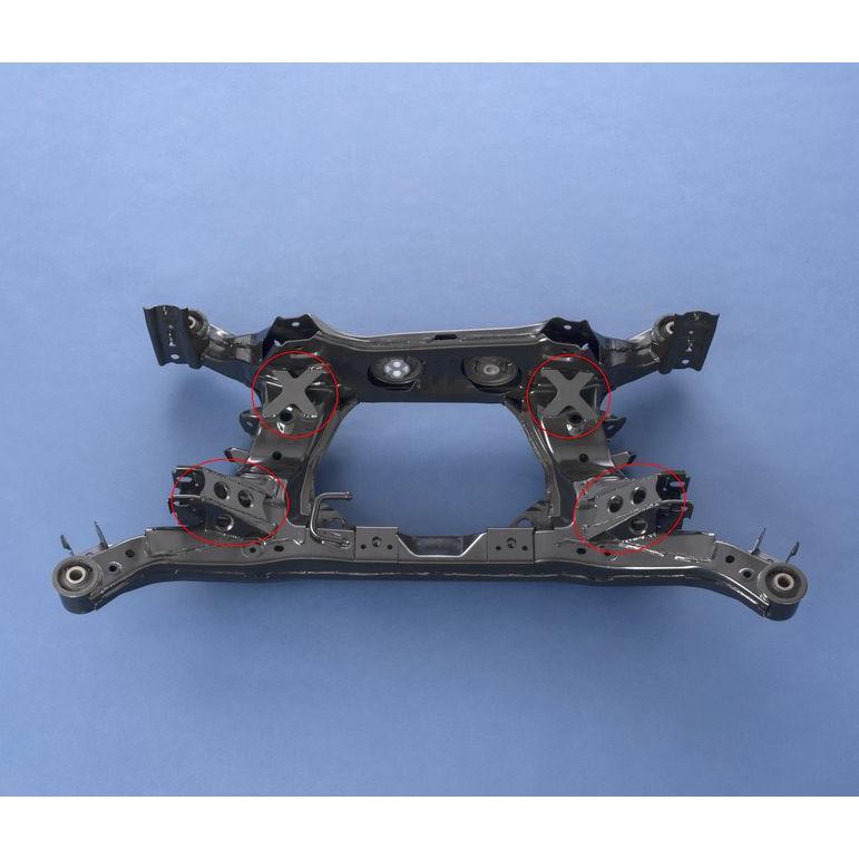 ○ 86 ( ZN6 ) BRZ ZC6 用 ALTEX 補強入り 強化 リア メンバー サブ