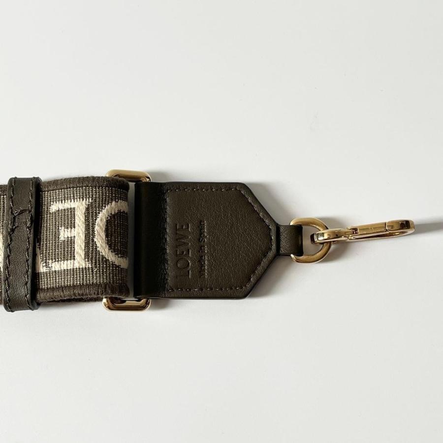 LOEWE（ロエベ） アナグラム ストラップ ジャガード キャンバス カーフ