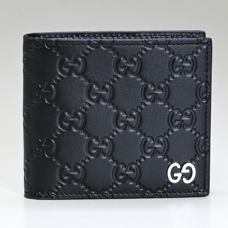 GUCCI（グッチ） 二つ折り財布 メンズ ドリアン DORIAN GGシグネチャー