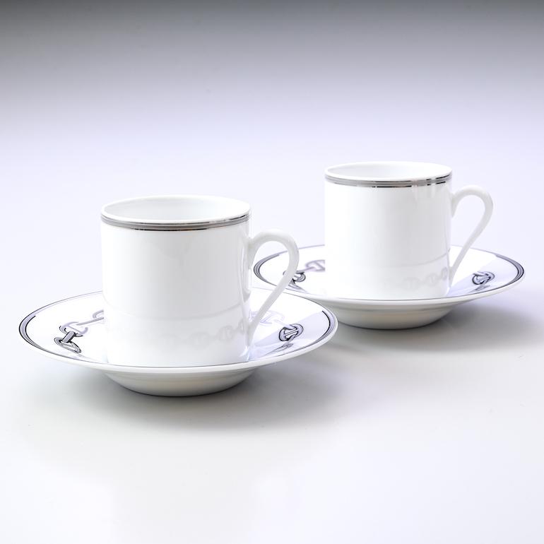 HERMES（エルメス） シェーヌダンクルプラチナ 004117P2 コーヒー