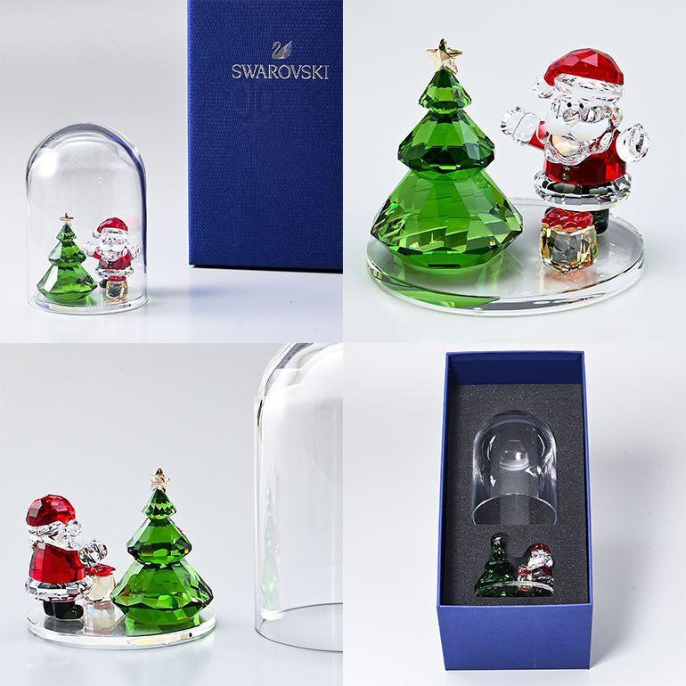 スワロフスキー クリスマス クリスタル 置物 クリスマスツリー