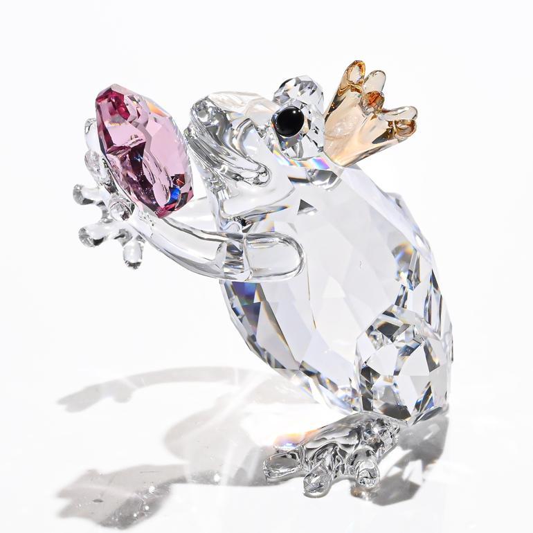 SWAROVSKI（スワロフスキー） クリスタルフィギュア カエルの王子様