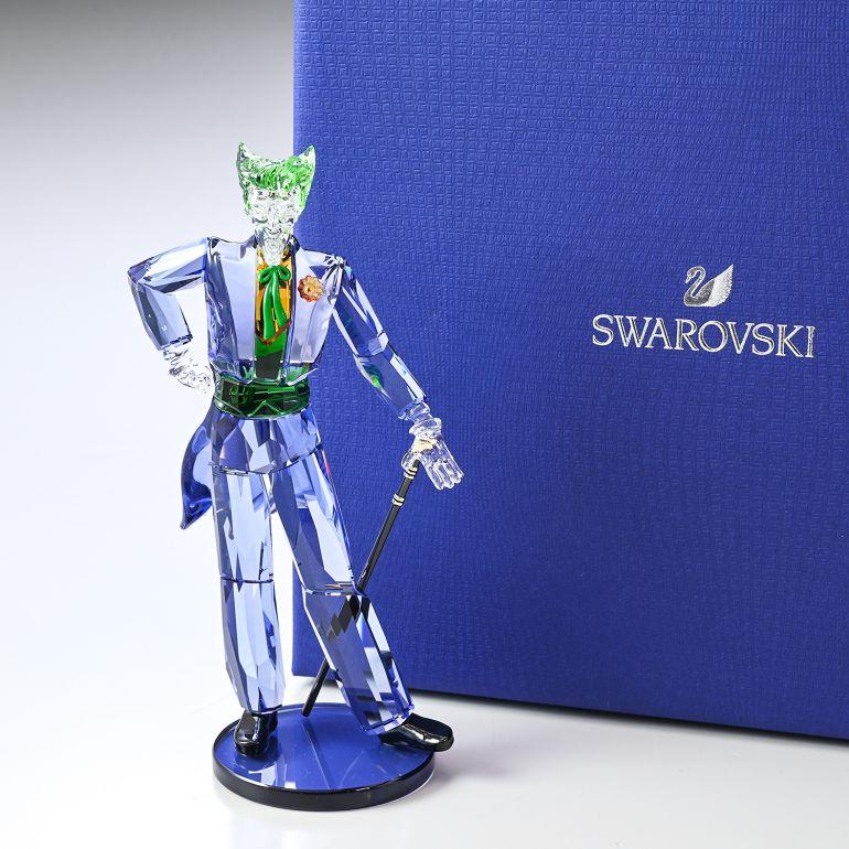 スワロフスキー クリスタルフィギュア ジョーカー BATMAN バットマン