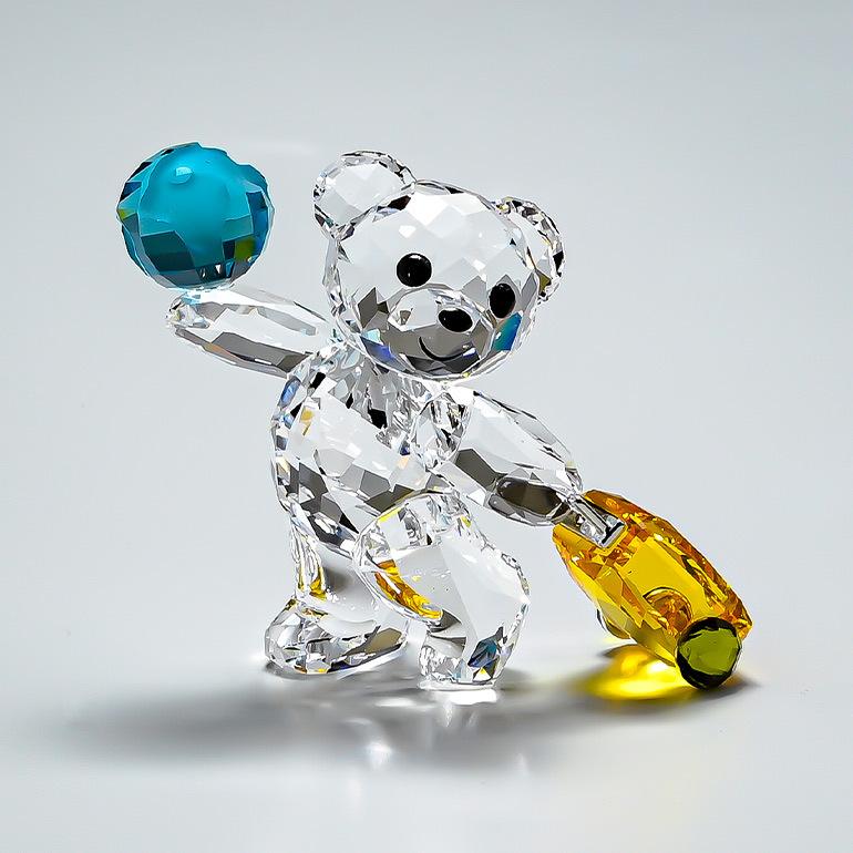 SWAROVSKI（スワロフスキー） クリスタルフィギュア KRISベア I TRAVEL