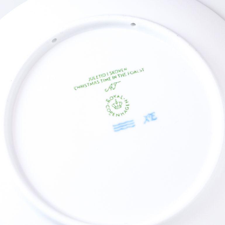 ロイヤルコペンハーゲン 2023年 イヤープレート 冬景色 未使用 箱