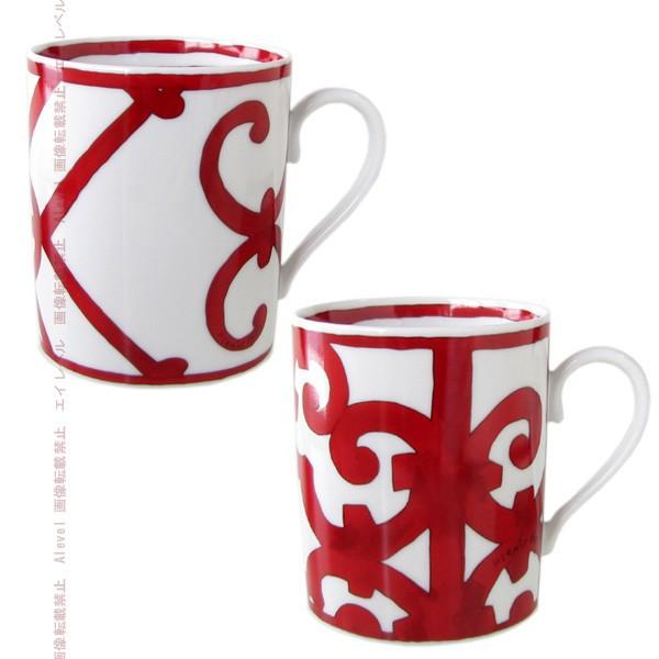 HERMES（エルメス） ガダルキヴィール レッド 011835P0 マグカップ