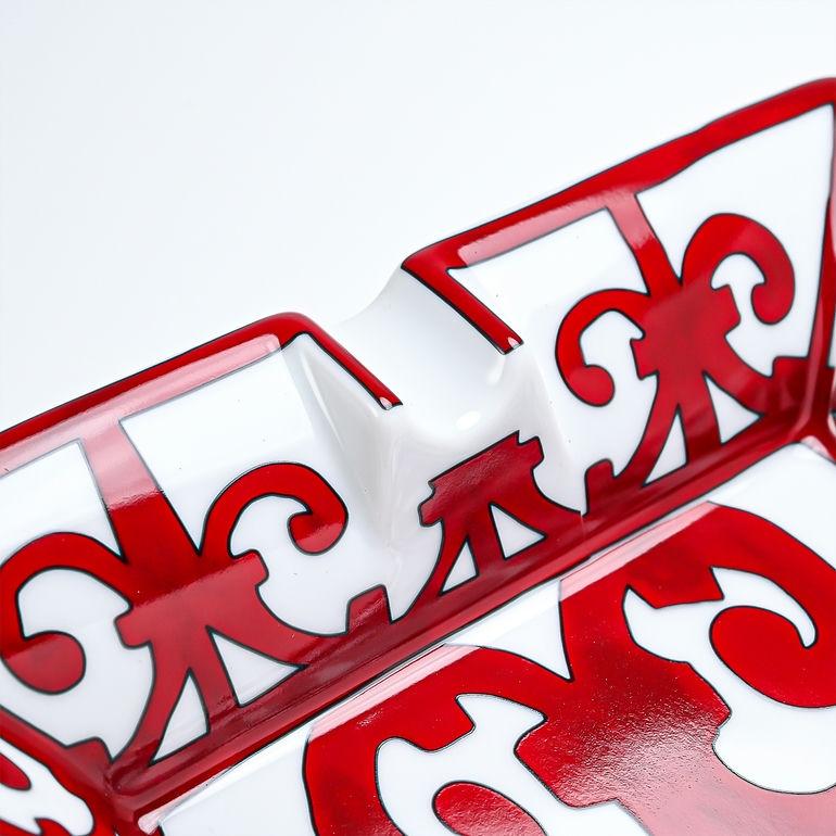 HERMES（エルメス） ガダルキヴィール レッド 011096p 20cm 16cm