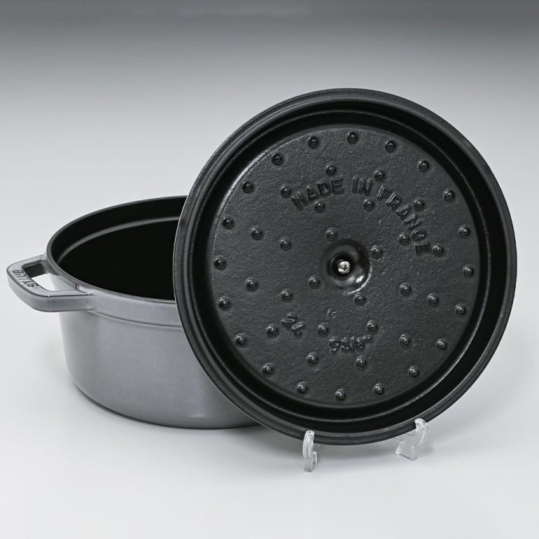 Staub（ストウブ） ピコ ココット ラウンド 24cm 鋳物 ホーロー 鍋