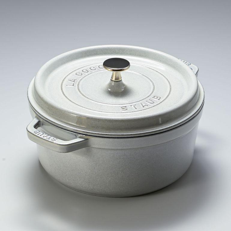 Staub（ストウブ） ピコ ココット ラウンド 24cm 鋳物 ホーロー 鍋