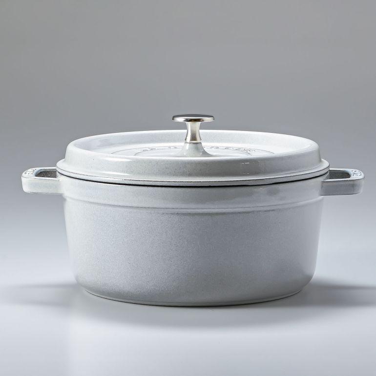 Staub（ストウブ） ピコ ココット ラウンド 24cm 鋳物 ホーロー 鍋