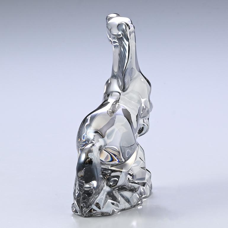 バカラ（Baccarat） クリスタルフィギュア ゾディアック 干支 馬 (午