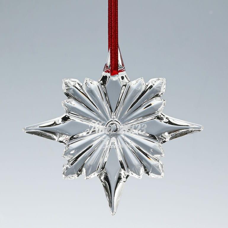 バカラ（Baccarat） クリスマスオーナメント ノエル NOEL クリア