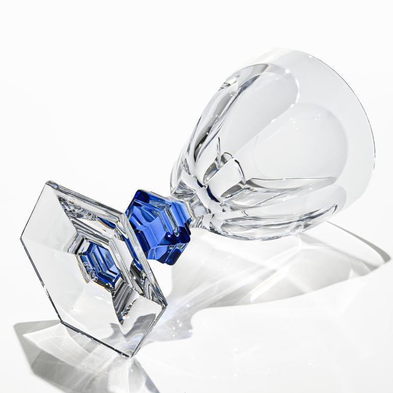 バカラ（Baccarat） グラス ペア アルクール ブルーボタン ワイン