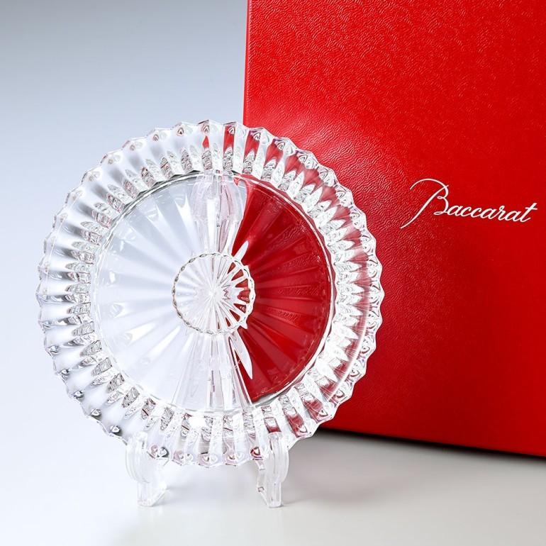 バカラ（Baccarat） プレート 飾り皿 ミルニュイ スモールトレイ