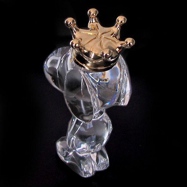 バカラ（Baccarat） クリスタルフィギュア キングスヌーピー 12.5cm