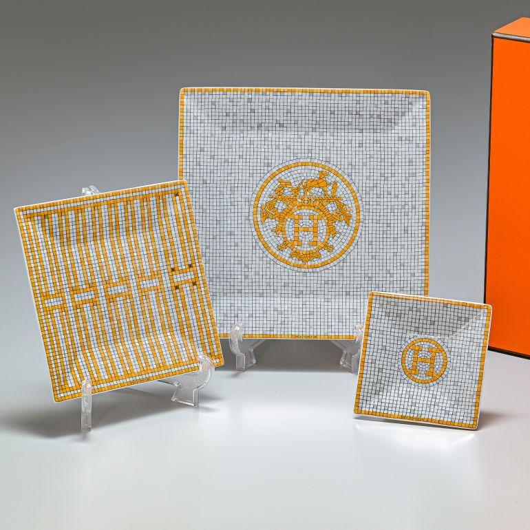 HERMES（エルメス） モザイク ヴァンキャトル ゴールド プチカレ