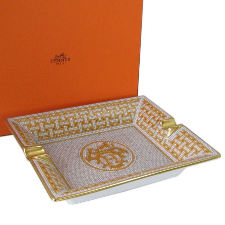 HERMES（エルメス） モザイク ヴァンキャトル 026096p 20cm 16cm