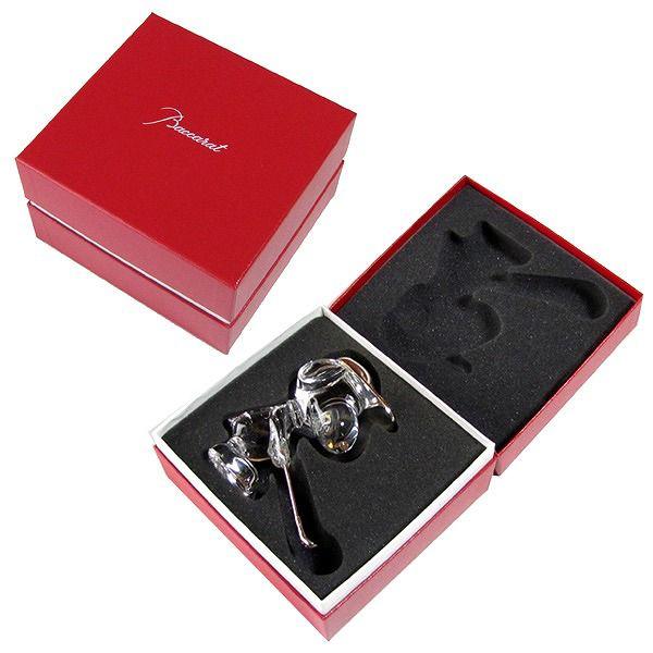 バカラ（Baccarat） クリスタルフィギュア ゴルフスヌーピー 11.5cm